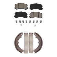 Charger l'image dans la galerie, Front Rear Ceramic Brake Pads And Drum Shoes Kit For Mitsubishi Lancer