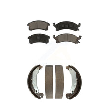 Charger l'image dans la galerie, Front Rear Ceramic Brake Pads And Drum Shoes Kit For Chevrolet Cavalier Pontiac
