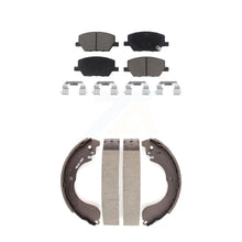 Charger l'image dans la galerie, Front Rear Ceramic Brake Pads Drum Shoe Kit For 2017 Jeep Compass New Body Style