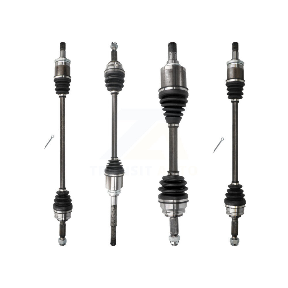 Front Rear CV Axle Drive Shaft Kit For Jeep Patriot Compass Dodge Caliber