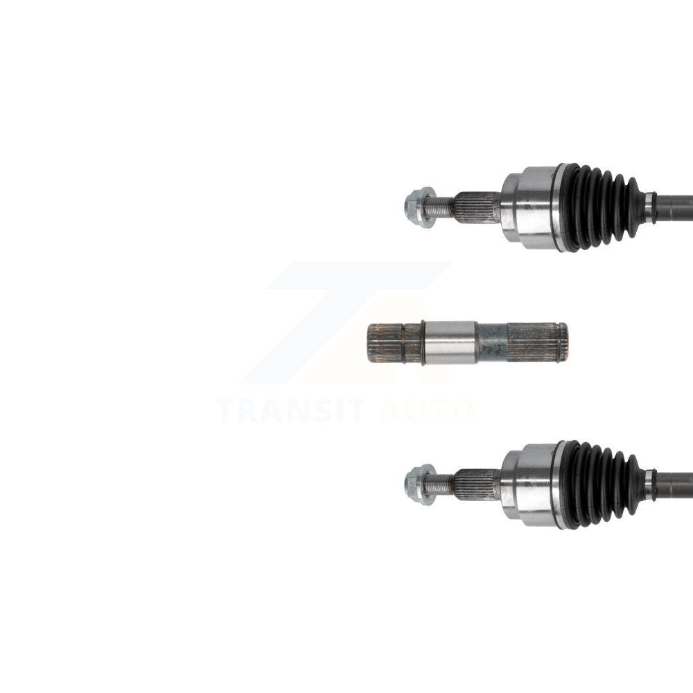Front CV Axle Drive Shaft & Intermediate Kit For Dodge Ram 1500 4WD KCV-100194