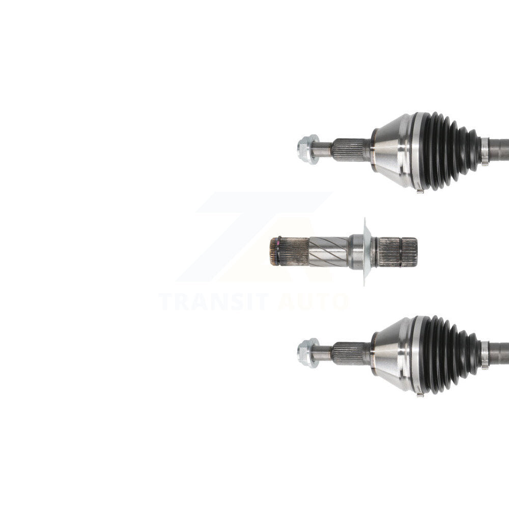 Front CV Axle Shaft & Intermediate Kit For Ram 1500 4WD KCV-100195