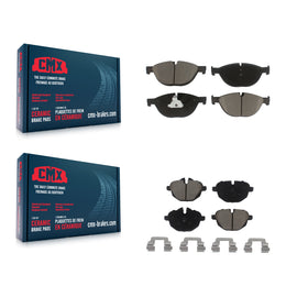 Front Rear Ceramic Brake Pads Kit For BMW 528i xDrive With Performance Brakes