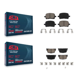 Front Rear Ceramic Brake Pads Kit For Toyota Camry Lexus ES300