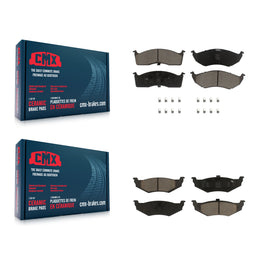 Front Rear Ceramic Brake Pads Kit For Neon Dodge Plymouth Chrysler
