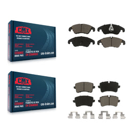 Front Rear Ceramic Brake Pads Kit For Audi A6 Quattro A7