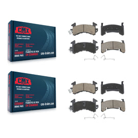 Front Rear Ceramic Brake Pads Kit For Chevrolet Camaro Pontiac Firebird Cadillac