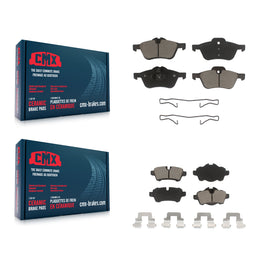 Front Rear Ceramic Brake Pads Kit For Mini Cooper With 276mm Diameter Rotor