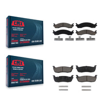Load image into Gallery viewer, Front Rear Ceramic Brake Pads Kit For Ford F-250 HD