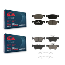Load image into Gallery viewer, Front Rear Ceramic Brake Pads Kit For Ford Escape Lincoln MKC