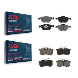Front Rear Ceramic Brake Pads Kit For Ford Focus SVT