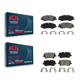 Front Rear Ceramic Brake Pads Kit For Land Rover Range Sport Discovery