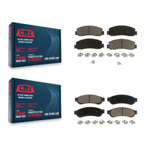 Load image into Gallery viewer, Front Rear Ceramic Brake Pads Kit For Ford F-250 Super Duty F-350 F-450
