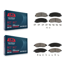 Load image into Gallery viewer, Front Rear Ceramic Brake Pads Kit For 2005-2007 Ford F-250 Super Duty F-350
