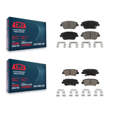 Front Rear Ceramic Brake Pads Kit For Kia Optima With Electric Parking