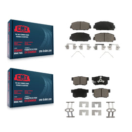 Front Rear Ceramic Brake Pads Kit For 2013-2018 Acura RDX