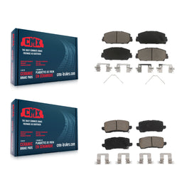 Front Rear Ceramic Brake Pads Kit For Acura RLX