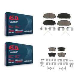 Front Rear Ceramic Brake Pads Kit For 2016-2022 Acura ILX