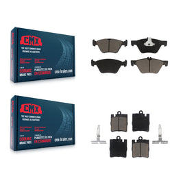 Front Rear Ceramic Brake Pads Kit For Mercedes-Benz E320 CLK320 E430 CLK430