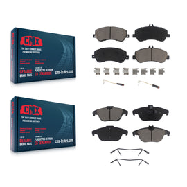 Front Rear Ceramic Brake Pads Kit For Mercedes-Benz GLK350 GLK250