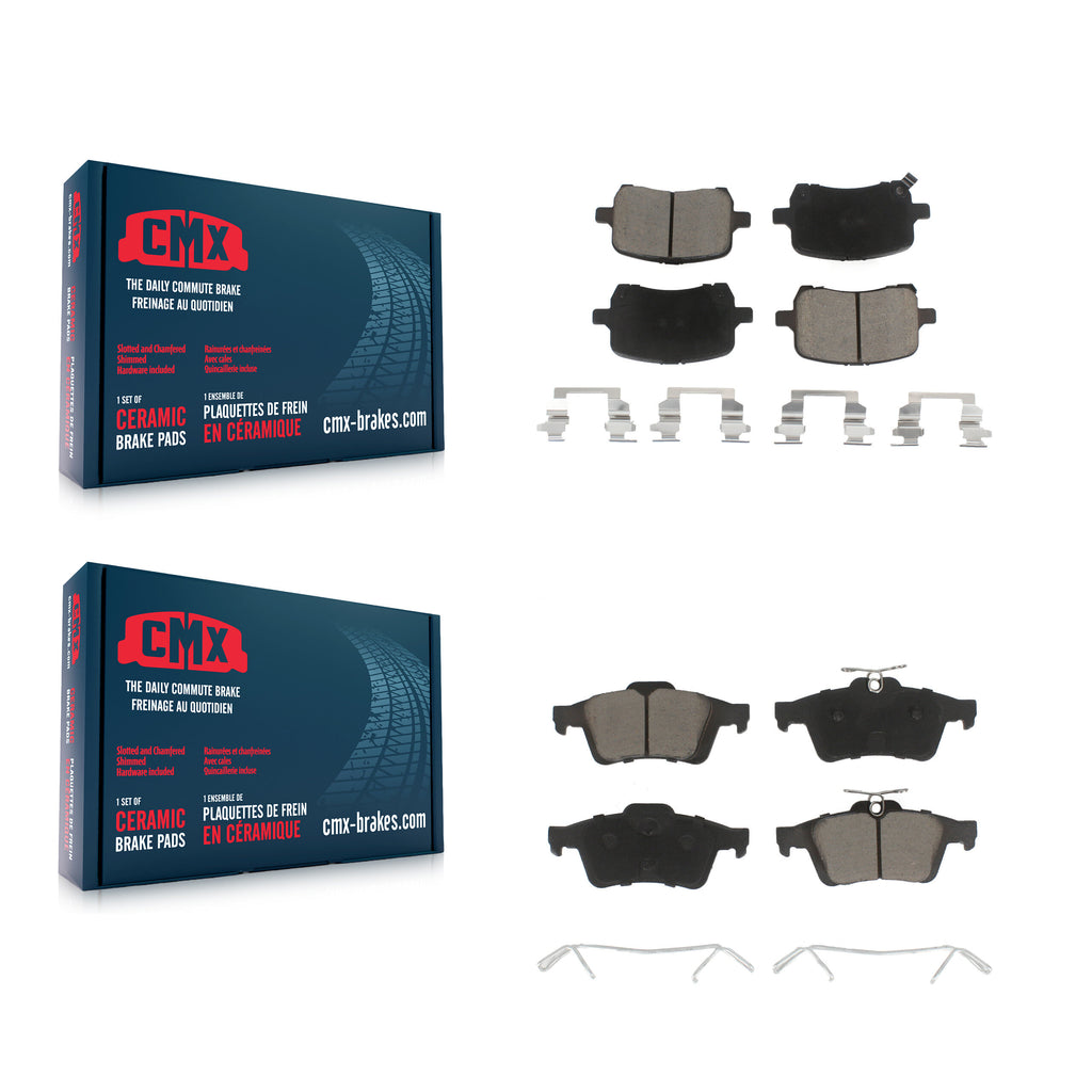 Front Rear Ceramic Brake Pads Kit For Pontiac Solstice Saturn Sky