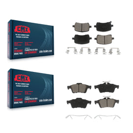Front Rear Ceramic Brake Pads Kit For Pontiac Solstice Saturn Sky