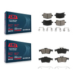 Front Rear Ceramic Brake Pads Kit For Pontiac Solstice Saturn Sky