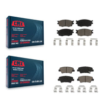 Charger l'image dans la galerie, Front Rear Ceramic Brake Pads Kit For 2011 Hyundai Accent