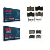 Front Rear Ceramic Brake Pads Kit For Lexus GS350 IS350 GS430 GS450h GS460