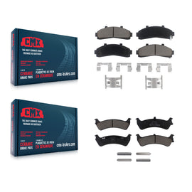 Front Rear Ceramic Brake Pads Kit For Ford Ranger Explorer Mercury Mountaineer
