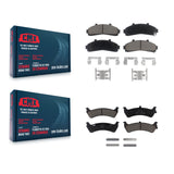 Front Rear Ceramic Brake Pads Kit For Ford Ranger Explorer Mercury Mountaineer