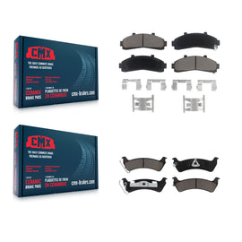 Front Rear Ceramic Brake Pads Kit For 2001 Ford Explorer From 01 02