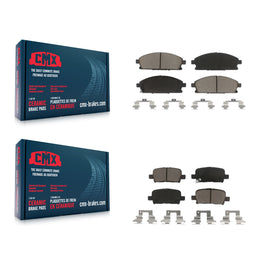 Front Rear Ceramic Brake Pads Kit For 2003-2006 Acura MDX