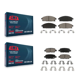 Front Rear Ceramic Brake Pads Kit For Nissan Quest X-Trail