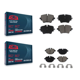 Front Rear Ceramic Brake Pads Kit For BMW X3 X4