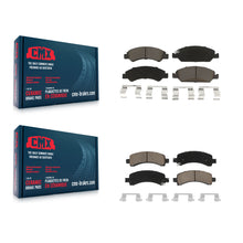 Load image into Gallery viewer, Front Rear Ceramic Brake Pad Kit For 2009-2014 Chevrolet Express 1500 GMC Savana