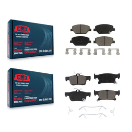 Front Rear Ceramic Brake Pads Kit For Buick Envision