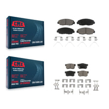Charger l'image dans la galerie, Front Rear Ceramic Brake Pads Kit For Honda Civic