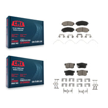 Load image into Gallery viewer, Front Rear Ceramic Brake Pads Kit For Honda Civic