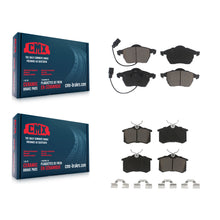 Load image into Gallery viewer, Front Rear Ceramic Brake Pads Kit For Audi A4 Quattro A6 S4