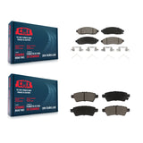 Front Rear Ceramic Brake Pads Kit For Nissan Pathfinder Xterra