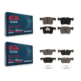 Front Rear Ceramic Brake Pad Kit For BMW 328i xDrive 320i 330i 428i 430i Gran GT