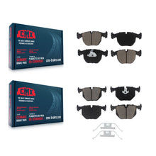 Load image into Gallery viewer, Front Rear Ceramic Brake Pads Kit For BMW X5 740iL Land Rover Range 740i M5