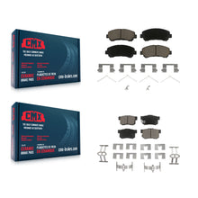 Load image into Gallery viewer, Front Rear Ceramic Brake Pads Kit For 2010-2013 Suzuki Kizashi