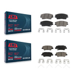 Front Rear Ceramic Brake Pads Kit For Hyundai Tucson Kia Sportage