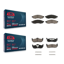 Load image into Gallery viewer, Front Rear Ceramic Brake Pads Kit For Nissan Titan Armada Pathfinder INFINITI