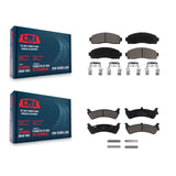 Front Rear Ceramic Brake Pads Kit For 2001 Ford Explorer Sport