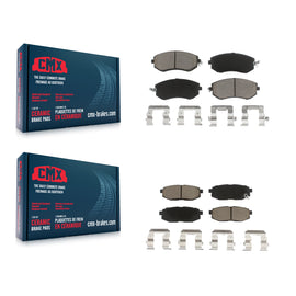 Front Rear Ceramic Brake Pads Kit For Scion FR-S Subaru BRZ Toyota 86