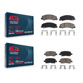 Front Rear Ceramic Brake Pads Kit For Chevrolet Impala Limited