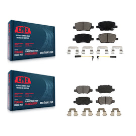 Front Rear Ceramic Brake Pads Kit For 2006-2011 Mercedes-Benz B200